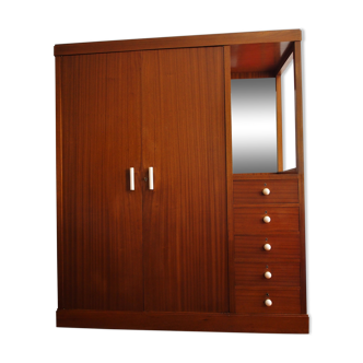 Art Deco mahogany cabinet