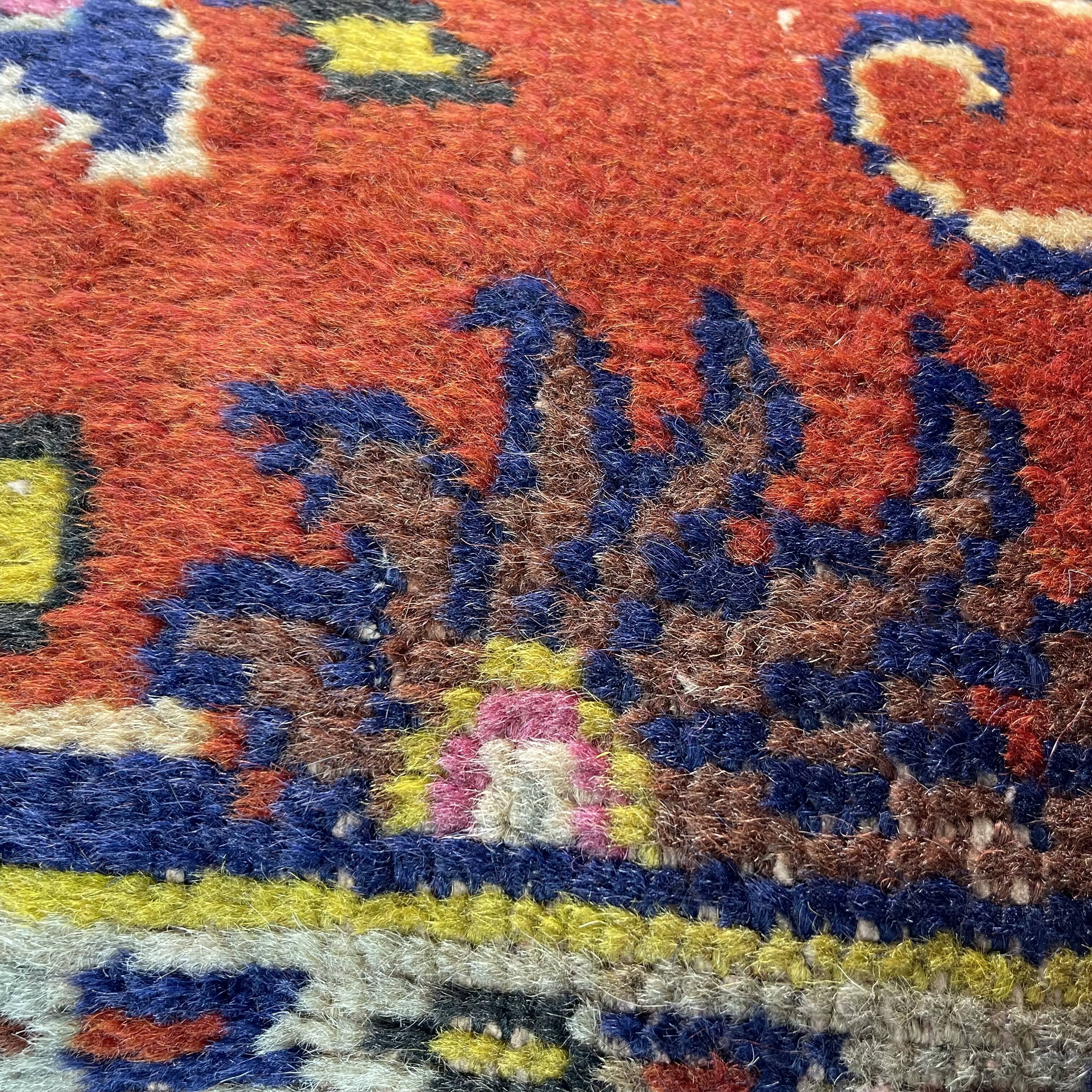 Vintage turkish handmade cushion cover 30 x 60 cm