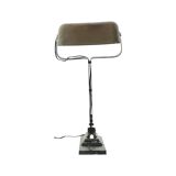 Art Deco Desk Lamp Notary Lamp Erpe Model 52 Wrought Iron Bakelite