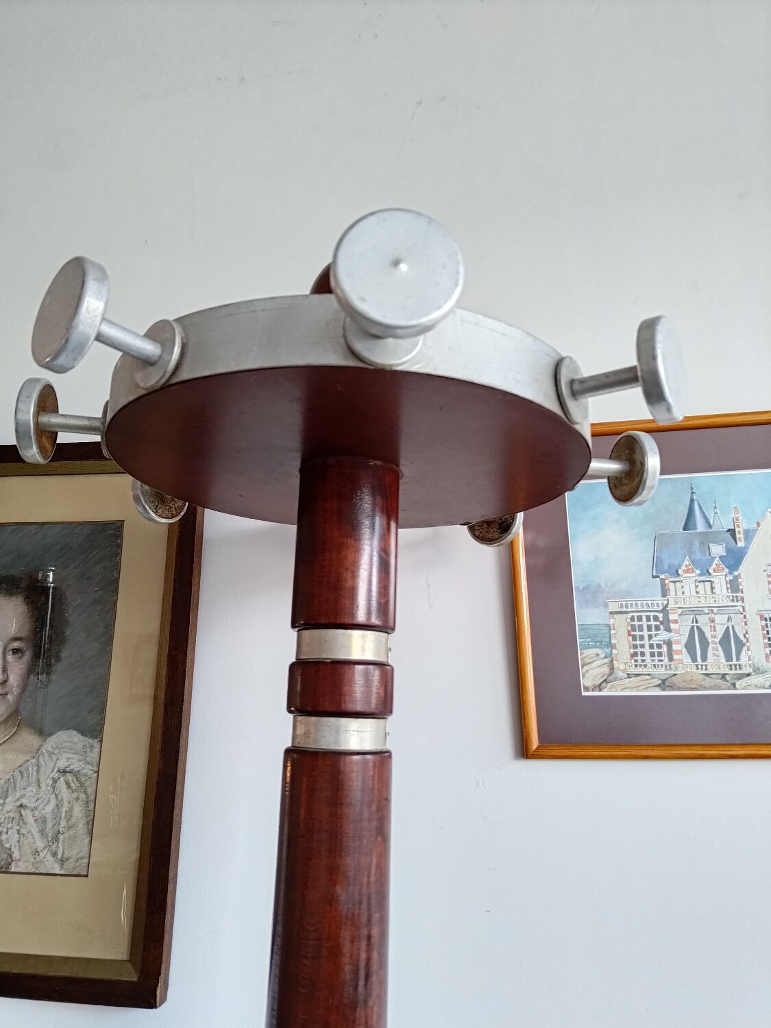 Hotel art deco coat rack