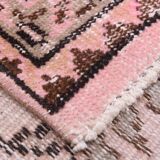 6x10 Rug For Living Room Soft Pink Turkish Vintage Rug, 181x314Cm