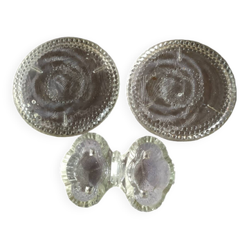 Dessous de bouteille et salière-poivriere