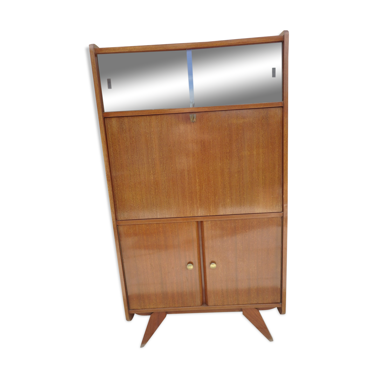 Vintage 60s desk display cabinet