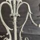 Pair of large Napoleon III candlesticks in patinated bronze