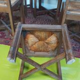 Set of 6 Art Deco oak chairs