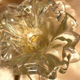 Murano blown glass bowl empty pocket