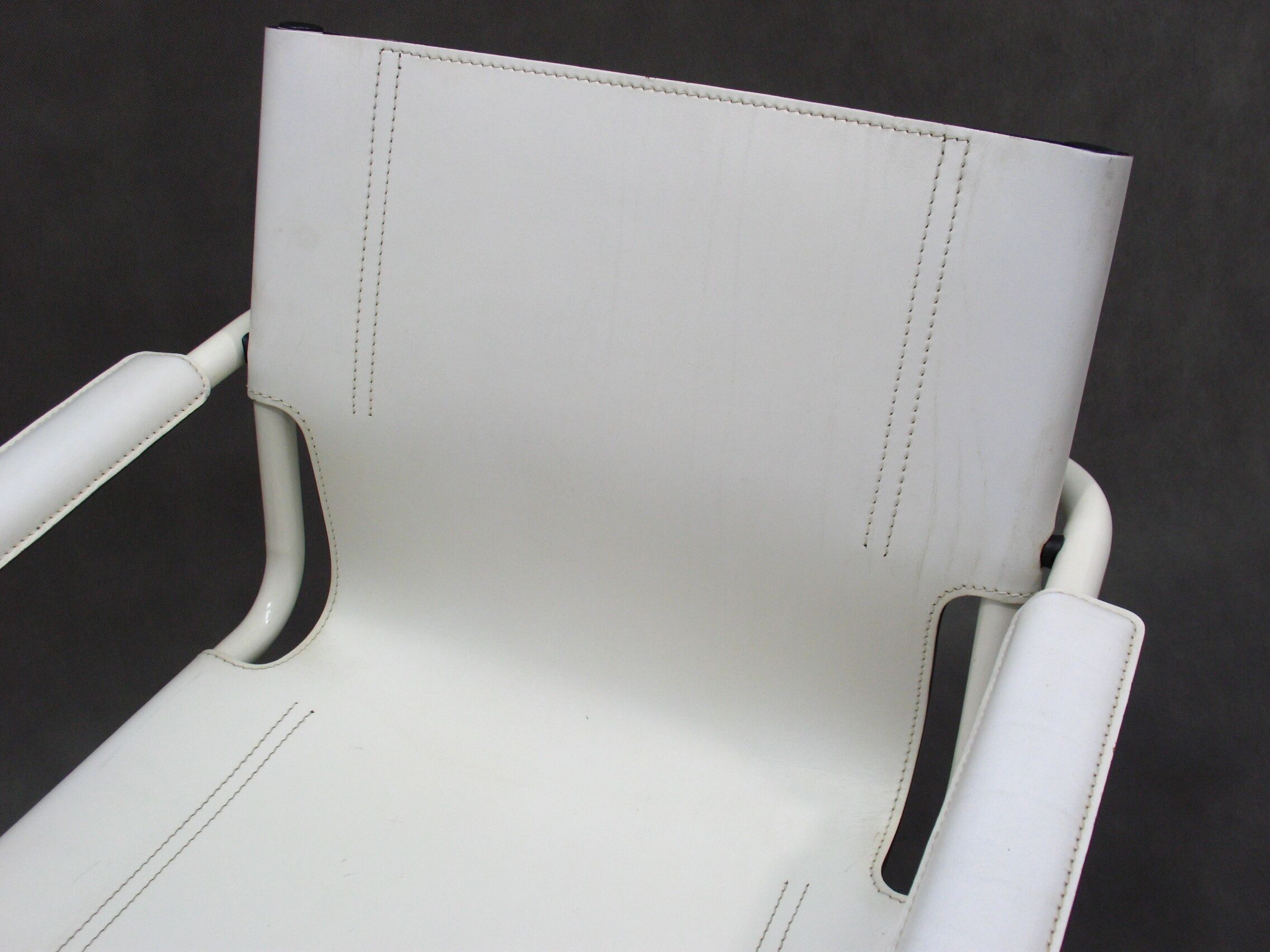 Tubular Bauhaus armchair, Italy, 1980s