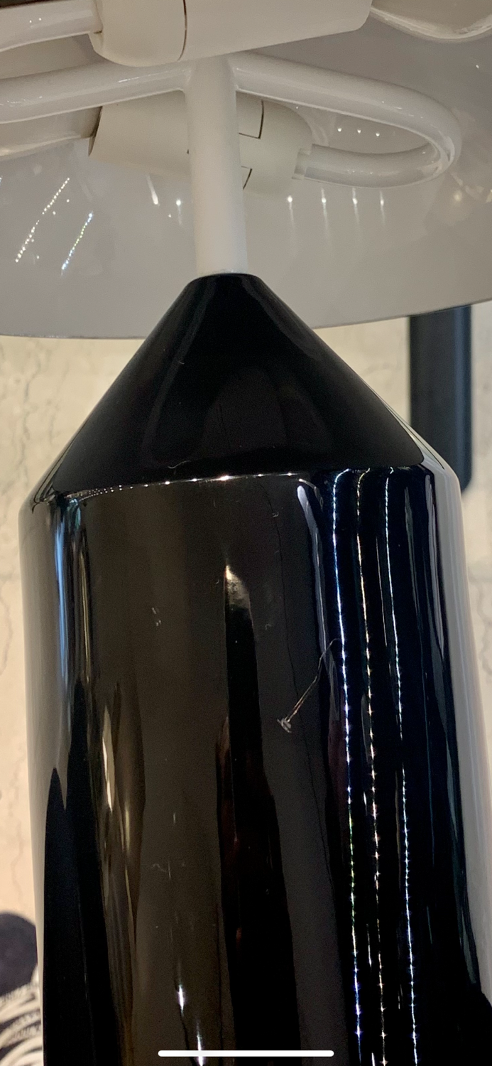 Black Atollo lamp