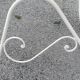 Antique garden furniture in full metal iron