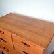 Midcentury Maple&Co sideboard in walnut, modern