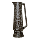 Handmade stoneware pitcher