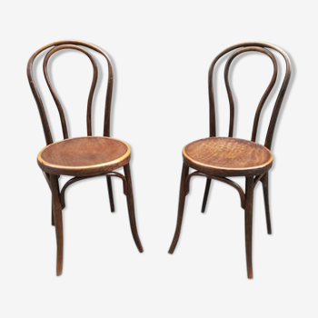 Duo de chaises bistrot fischel