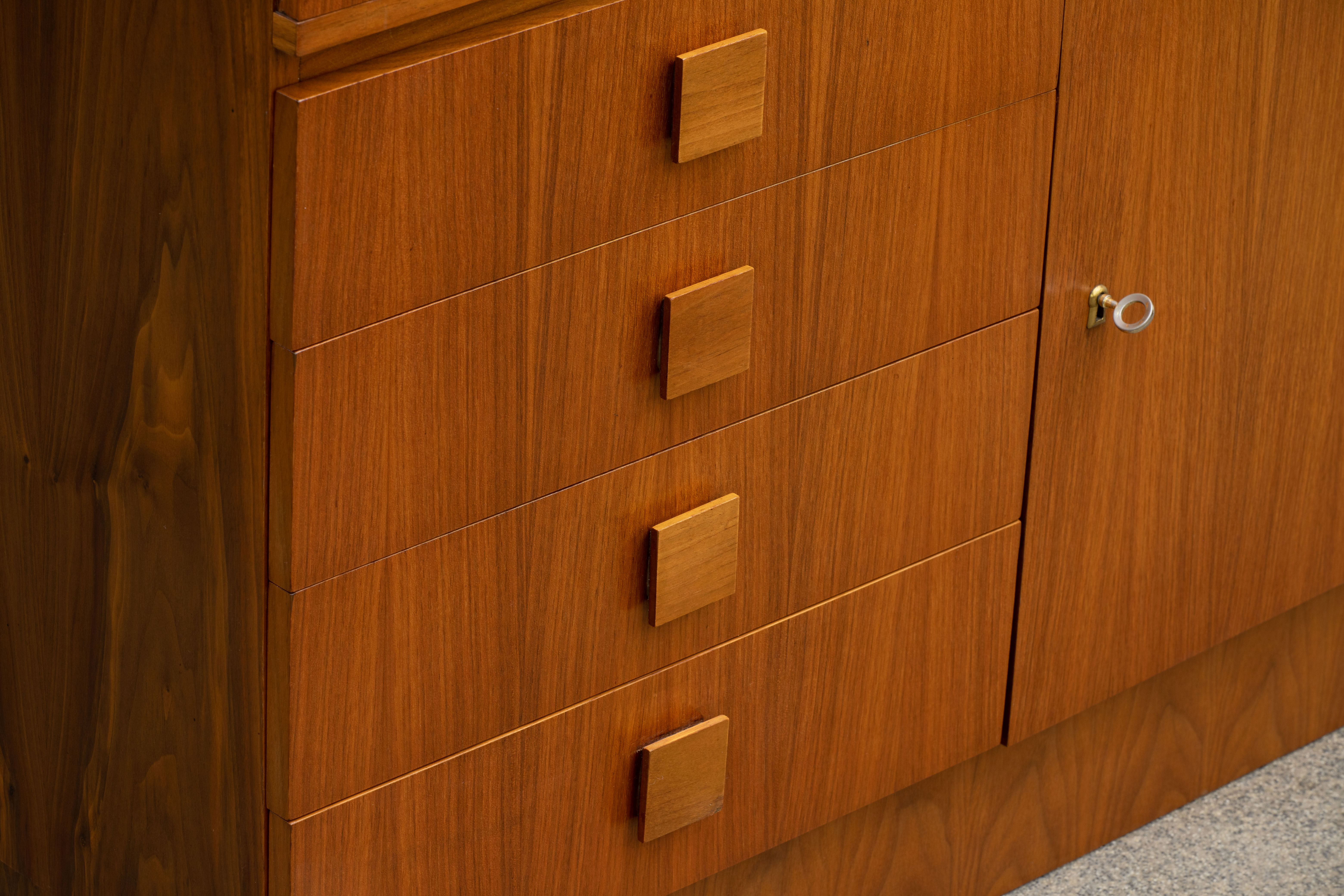 Scandinavian wardrobe 100 cm