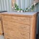 Commode art déco vintage bois massif