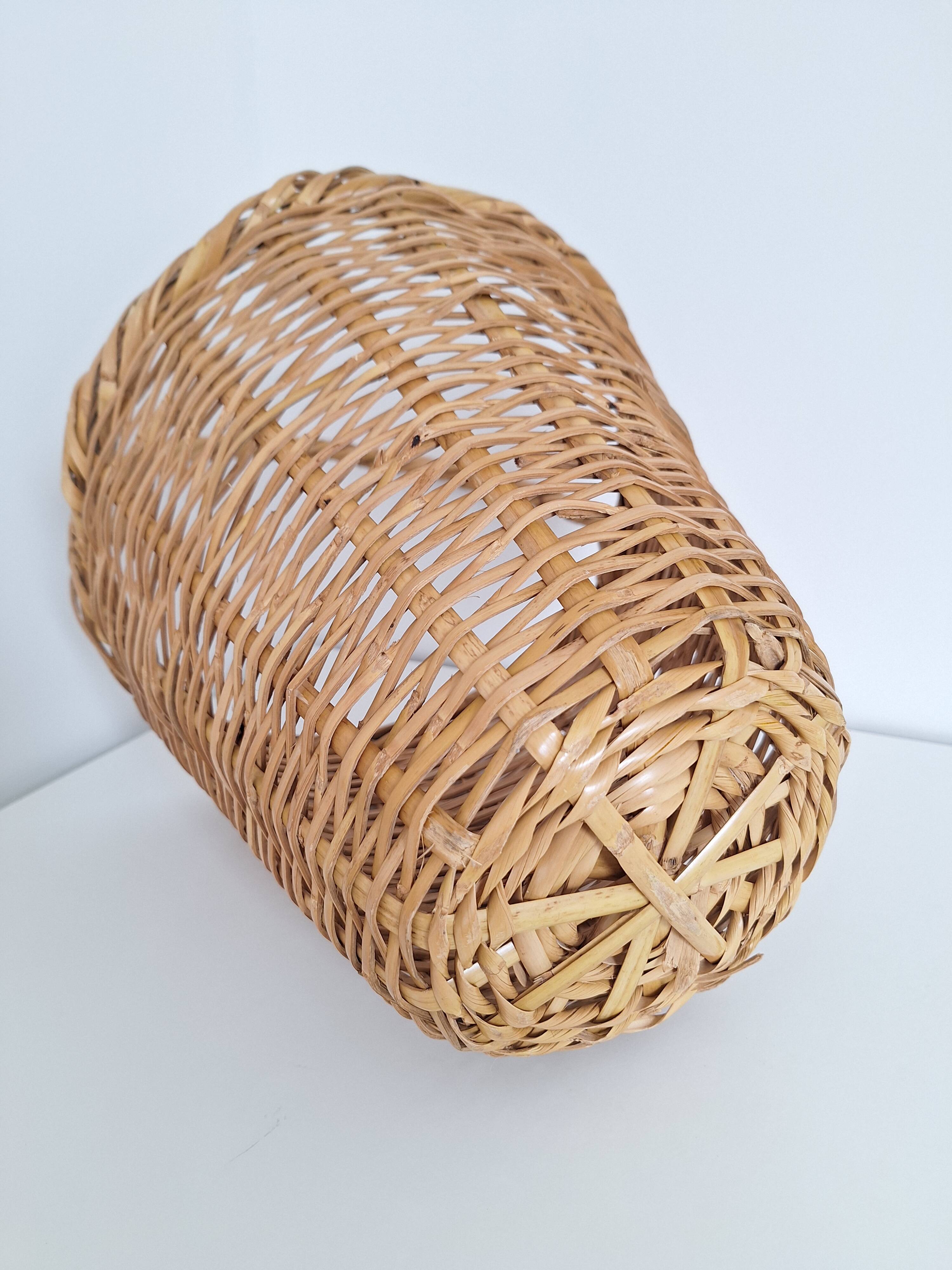 Provencal wicker basket