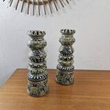 André Horellou Candlesticks - Ceramic