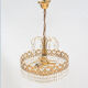 Lustre en cristal style Hollywood Regency Kamenickô 'enov, Tchécoslovaquie, années 1970