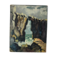 Oil table on panel Batz-sur-mer 1961, signed