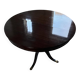 Table style empire en noyer massif