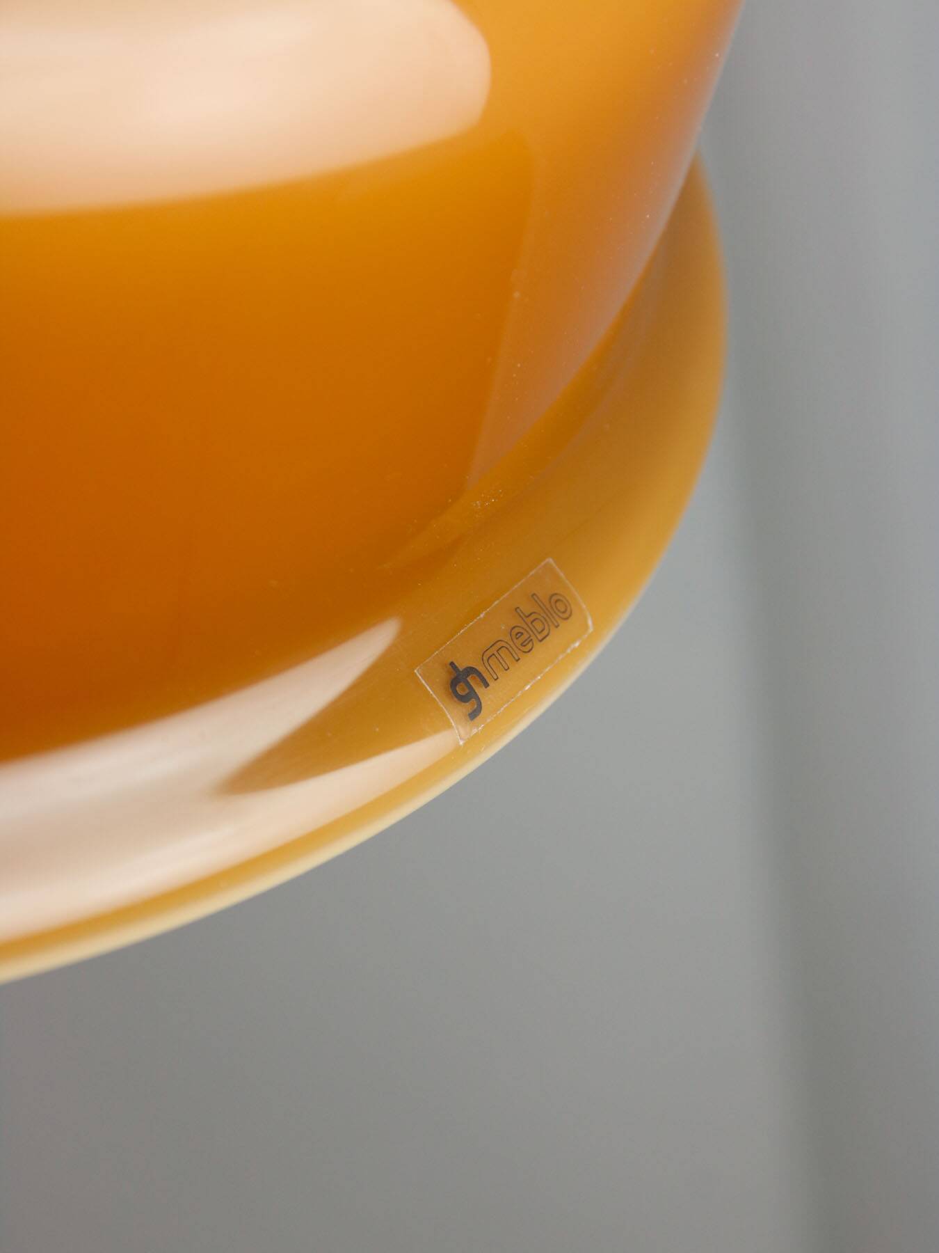 Space Age Brown Pendant from Guzzini, 1970s