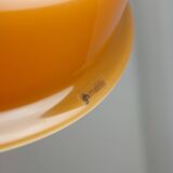 Space Age Brown Pendant from Guzzini, 1970s