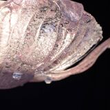 Fascinating Vintage Murano Glass Ceiling lamp Pink