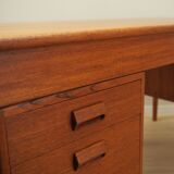 Teak desk, Danish design, 1960s, designer: Børge Mogensen, manufacturer: Sø