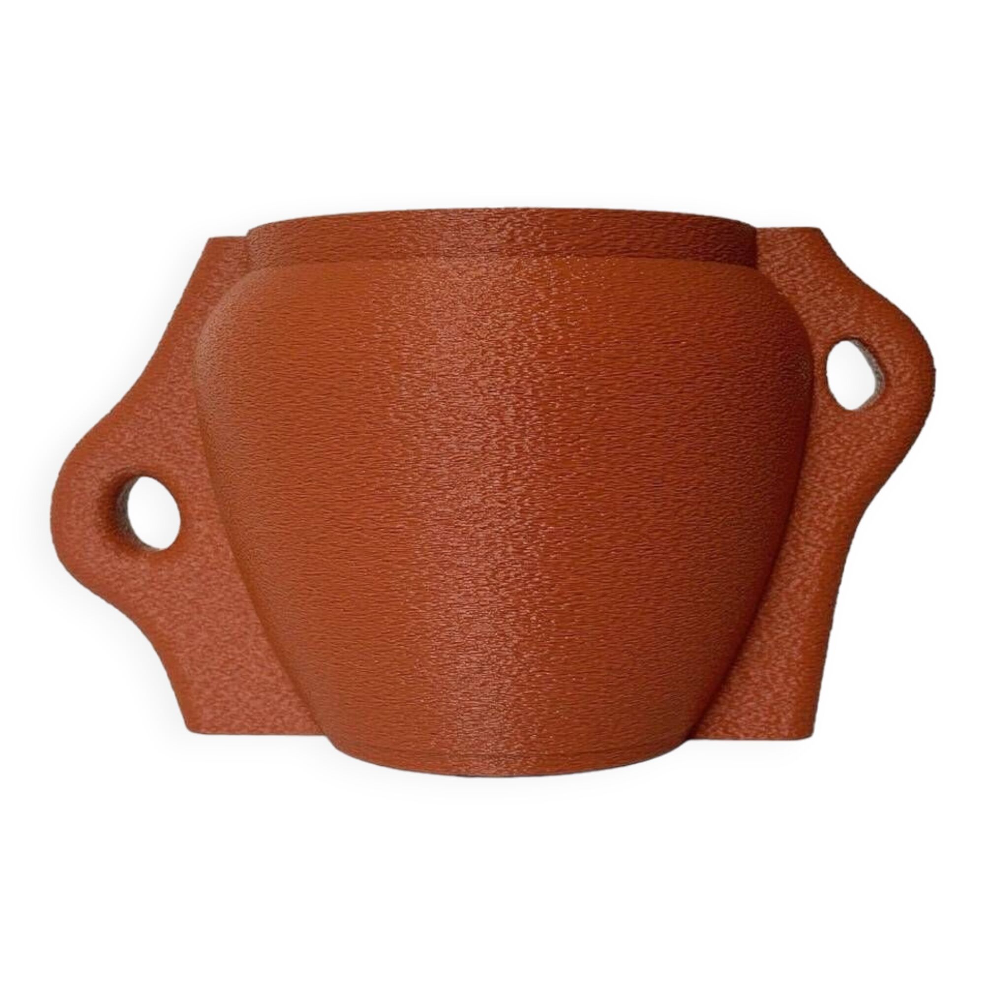 Vase Kyma Ocre Brûlé