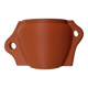 Vase Kyma Ocre Brûlé