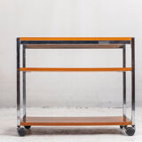 Rosewood office container on wheels, 1960s