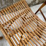 Set 3 rattan stools