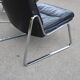 Paire de fauteuils Lange Drabert en cuir 1970