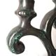Pair of large vintage candelabra in ceramic by Sars potteries Maine