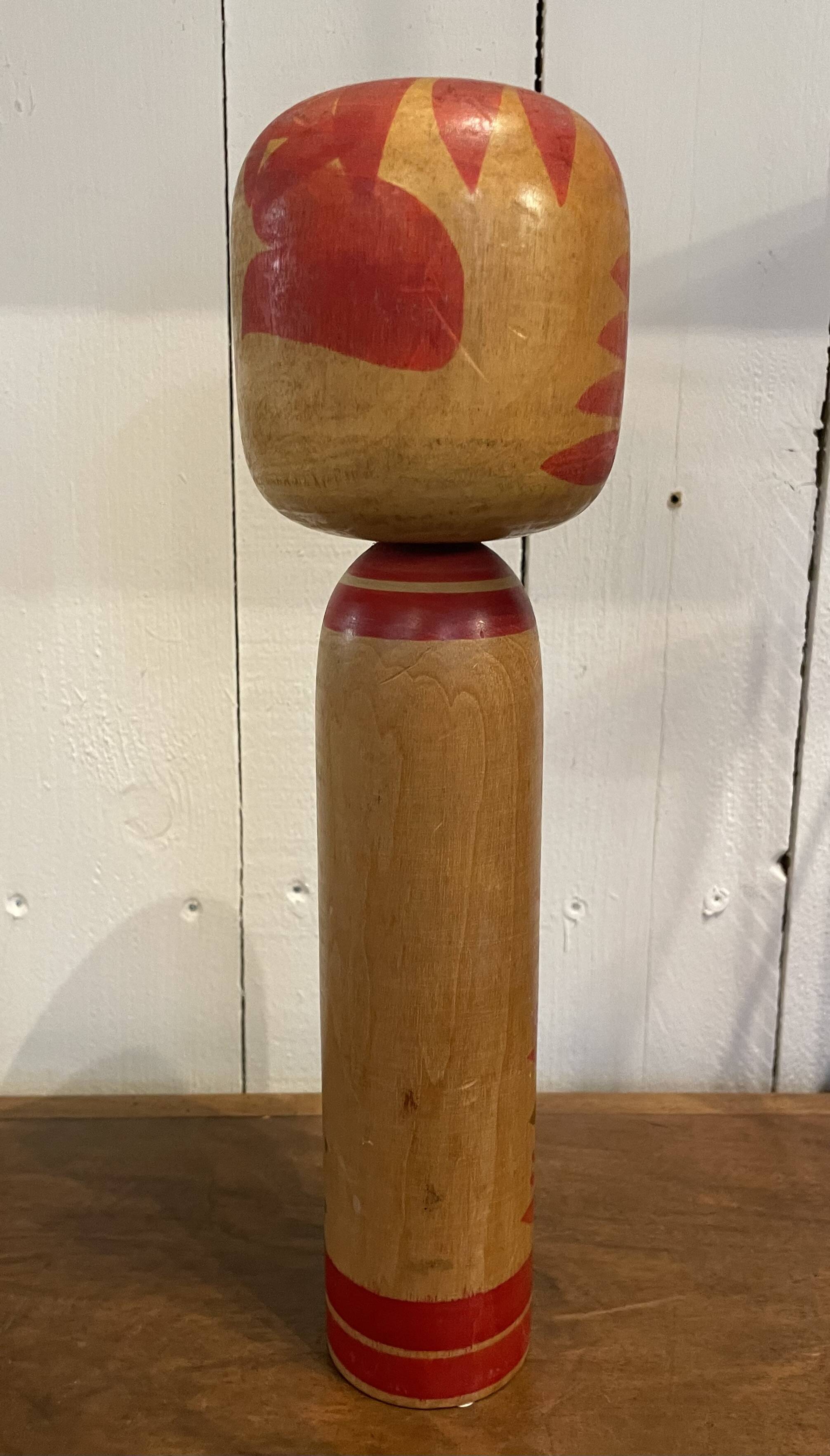 Japanese wooden Kokeshi doll