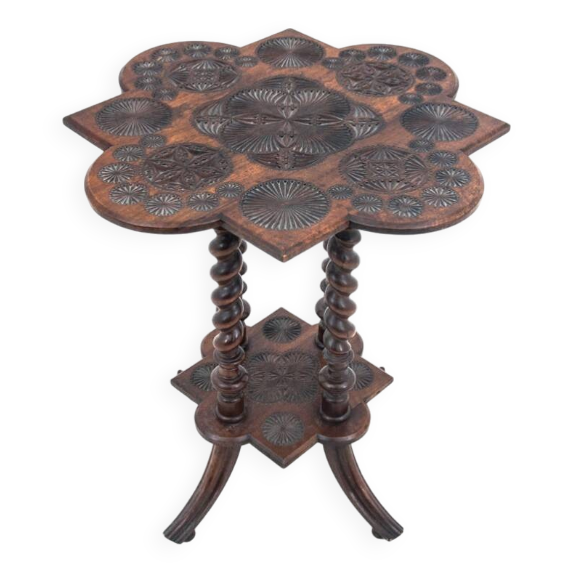 Antique table, England, 1891.