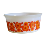 Lotus arcopal salad bowl, vintage