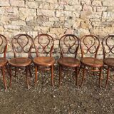Set of 6 chairs Thonet number 20