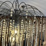 Murano crystal chandelier. Handmade by glass craftsman. Signoretti House.