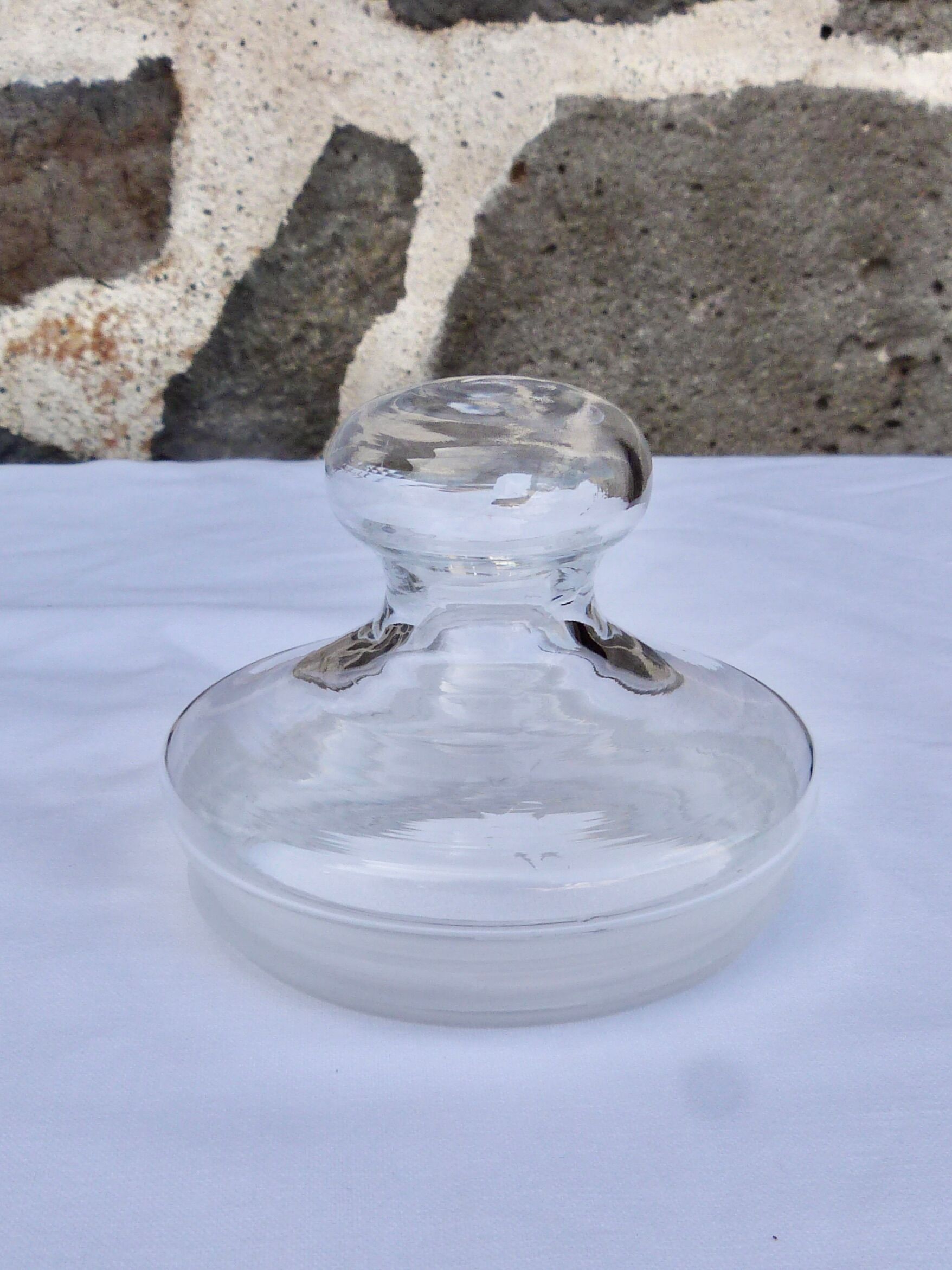 Set of 5 glass spice jars