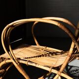 'RB2' rattan chair by Rosé Noordwolde