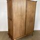 Art Deco wardrobe in solid oak restored – 1930s-1940s