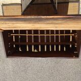 Meuble ancien, coffre de rangement, égouttoir à vaisselle