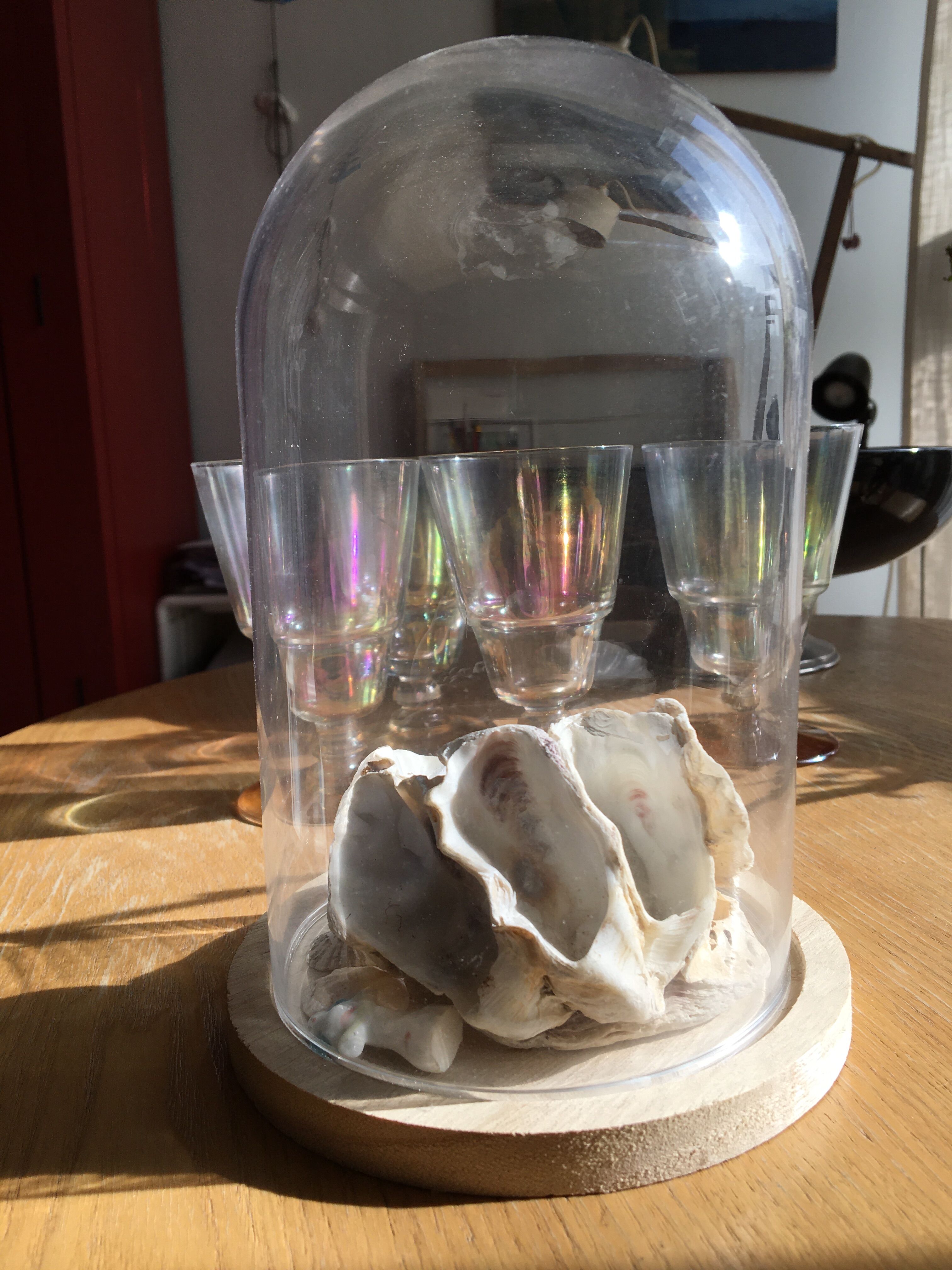 Presentation glass bell