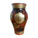 Russian Khokhloma vase in painted wood