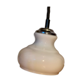 Suspension opaline blanche