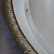 Round serving tray