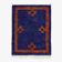 Large orange and blue rug 320/270cm Handmade (ATLAS)