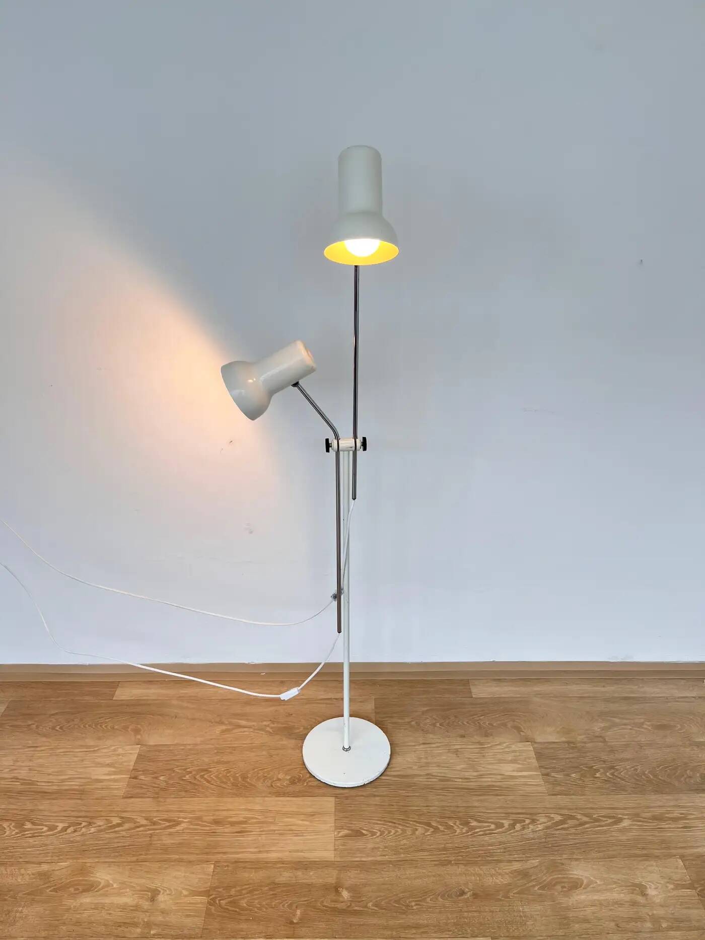 Mid-century adjustable design floor lamp by Napako, 1970s