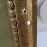 Masonic trumeau "Here are my pleasures" early 19th century - 147×74cm