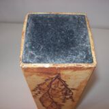 Ceramic vase signed raymonde leduc
